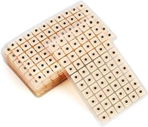 الوخز بالإبر الأذن ضغط بذور 600 قطعة الاسترخاء التدليك مسبار الإبر الأذن فاكاريا الفاصوليا الأيوري المعقود ضغط الأذن ملصقات in Kuwait