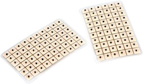 الوخز بالإبر الأذن ضغط بذور 600 قطعة الاسترخاء التدليك مسبار الإبر الأذن فاكاريا الفاصوليا الأيوري المعقود ضغط الأذن ملصقات in Kuwait