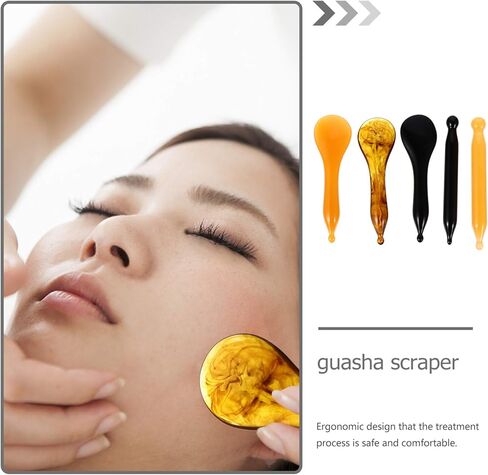 مجموعة واحدة من 5 قطع قلم الوخز بالإبر من إكسيارت، قضيب تقشير العين بالوجه لتخفيف الآلام ميريديان، لوح تقشير للعناية الصحية للنساء والرجال in Kuwait