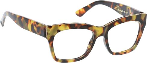 Peepers by PeeperSpecs Women's Shine on Square Blue Light Blocking Reading Glasses in Saudi Arabia