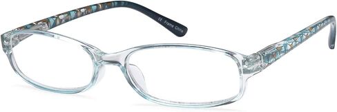 Gamma Ray Women's Reading Glasses 5 Pair Print Ladies Fashion Readers for Women - 2.00 in Kuwait