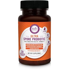 Natures Instincts Ultra Spore Probiotic with Live Strains | Daily Soil Based Probiotic for Digestive Support & Gut Health | Soy-Free, Dairy-Free, Gluten-Free, Non-Refrigerated Probiotics, 30 Capsules in Saudi Arabia