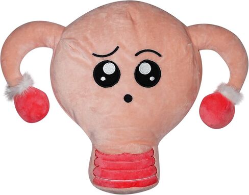 وسادة تدفئة الرحم من القطيفة للتشنجات، هدية مرحة من القطيفة للدورة الاولى واستئصال الرحم والتهاب بطانة الرحم والولادة والقابلات | كوتيروس من مونثليز in Kuwait