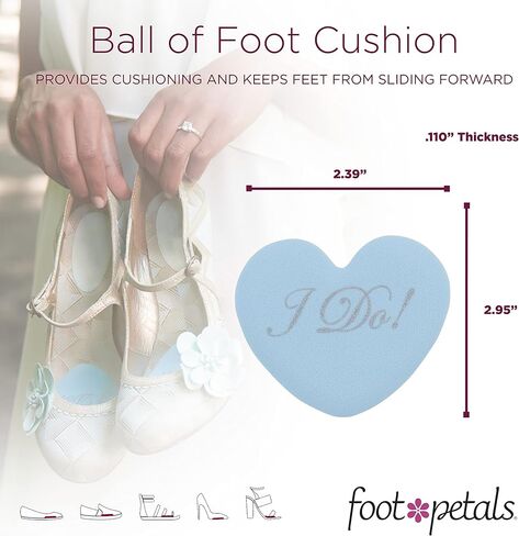 وسادة قدم نسائية من فوت بيتالز - وسائد كرة القدم للنساء مع وسائد طويلة الأمد لتخفيف الآلام ذات الكعب العالي حتى P، وردي، مقاس واحد أمريكي in Kuwait