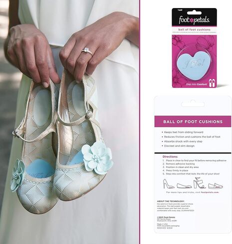 وسادة قدم نسائية من فوت بيتالز - وسائد كرة القدم للنساء مع وسائد طويلة الأمد لتخفيف الآلام ذات الكعب العالي حتى P، وردي، مقاس واحد أمريكي in Kuwait