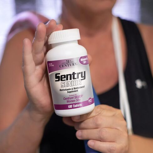 21st Century Sentry Senior Women 50 Plus Tablets, 100 Count (27542) in Saudi Arabia