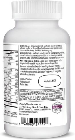 21st Century Sentry Senior Women 50 Plus Tablets, 100 Count (27542) in Saudi Arabia