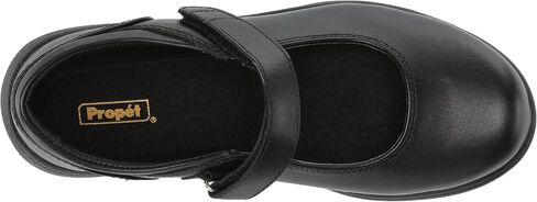 Propet Womens Mary Jane Walking Walking Sneakers Shoes - Black in Saudi Arabia