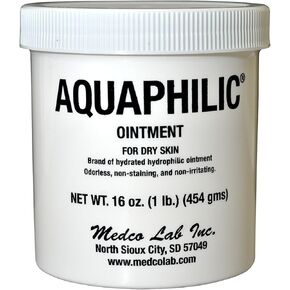 Aquaphilic Healing Ointment for Dry Skin - Non-Irritating Cracked Heel Cream & Hand Lotion (16 oz) in Saudi Arabia
