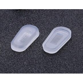 BEHLINE 1 Pair Silicone Nose Pads Cover Nose Pieces Slip-on Eyeglasses Repair Kits Anti-Slip in Kuwait
