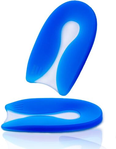 U-Shaped Heel Cushion, Silicone Plantar Fasciitis Pad for Heel Spur/Instant Pain Relief by Toe Glow in Saudi Arabia