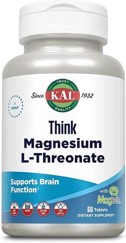 KAL Think Magnesium L-Threonate (2000 ملغ) 60 قرص in Saudi Arabia