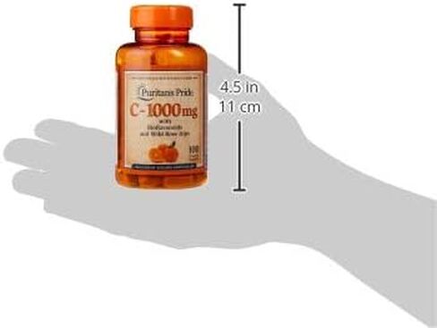 Puritan's Pride 1000 mg with Bioflavonoids & Rose HIPS Supports Immune System in Saudi Arabia