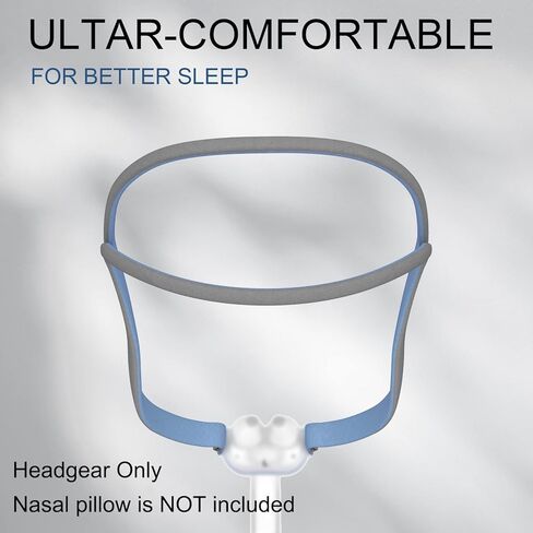 أغطية رأس AirFit P10 لـ ResMed، 3 عبوات من أغطية الرأس لـ ResMed CPAP تزود بأشرطة أغطية الرأس لأغطية الرأس ResMed AirFit P10 CPAP (مع مشابك) in Kuwait