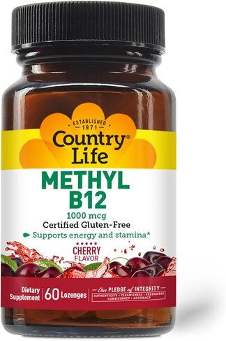 Country Life Methyl B-12 Capsules, 1000 Mcg, 60 Count in Saudi Arabia