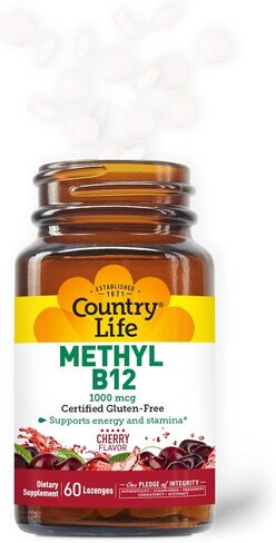 Country Life Methyl B-12 Capsules, 1000 Mcg, 60 Count in Saudi Arabia