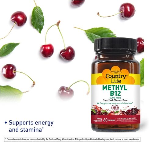 Country Life Methyl B-12 Capsules, 1000 Mcg, 60 Count in Saudi Arabia