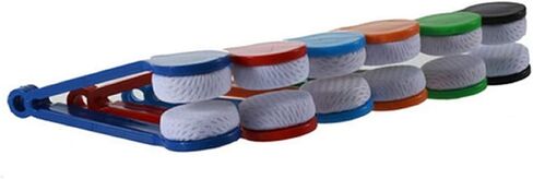 MauSong 5 Pcs Mini Tool Eyeglass Cleaner, Microfiber Soft Brush for Cleaning Glasses and Spectacle (Random Color) in Kuwait