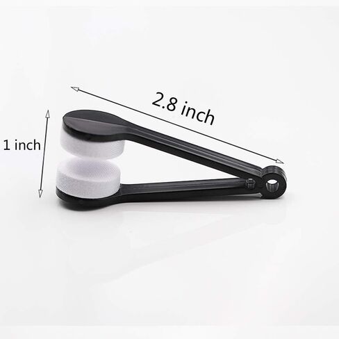 MauSong 5 Pcs Mini Tool Eyeglass Cleaner, Microfiber Soft Brush for Cleaning Glasses and Spectacle (Random Color) in Kuwait