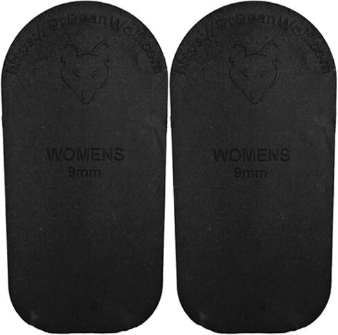 Dr. Wolf Heel Lifts for Shoes: Men's 5mm Height Increase Insoles, Rubber Heel Inserts for Leg Length Discrepancy & Achilles Tendonitis Relief, Helps Relieve Hip, Knee, & Back Pain (2 Pack) in Kuwait