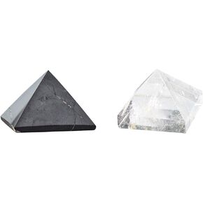 Modern ŌM Shungite Pyramid Engraved with Metatron’s Cube 5cm in Saudi Arabia