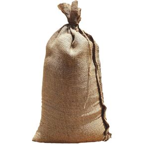 Woolsacks Sand Bags | 100% Natural Burlap Sandbags for Flooding, Emergencies & More | Military Grade CID A-A-52141 | Heavy Duty 10 Oz. Empty Burlap Bags | 50 Lb. Capacity Each, 14" x 26" in Saudi Arabia