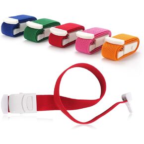 Medicook Tourniquet, 5-Pack Emergency Professional Adjustable Elastic Medical Hemostatic Blood First Aid Quick Release Torniquete with Buckle