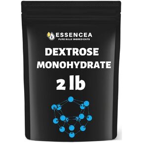 Essencea Dextrose Monohydrate 5lb Pure Bulk Ingredients | 100% Pure Dextrose Monohydrate Powder in Bulk | Gluten Free Non-GMO and Vegan… in Saudi Arabia