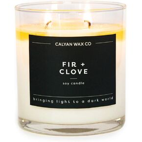 Calyan Wax Soy Wax Candle, Passionfruit & Ginger Scented Candle for The Home | Premium Candles with Essential Oils | 7.2 oz 57 Hour Burn | Soy Candles in Glass Jar | Aromatherapy Gift