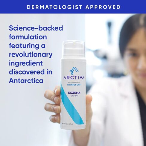 Eczema Cream with 1% Colloidal Oatmeal for Dry & Itchy Skin Relief | Eczema & Atopic Dermatitis Cream Treatment | Patent Pending Hydrosurf Glycolipid Technology for Hydration, Absorption & Exfoliation in Saudi Arabia