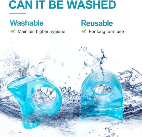 سوميفن فواصل جل لاصابع القدم، فواصل اصابع القدم متوسطة الحجم ومصحح ورم ابهام القدم، تخفف الام ورم ابهام القدم وتوفر الدعم المتداخل لاصابع القدم، 12 قطعة - ازرق in Kuwait