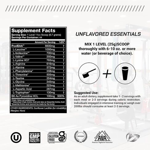 Muscle Feast Vegan Essential Amino Acid Powder All Natural No artificial Ingredients Post Workout Recovery and Intra-Training Drink, Citrus Sunrise, 300g in Saudi Arabia