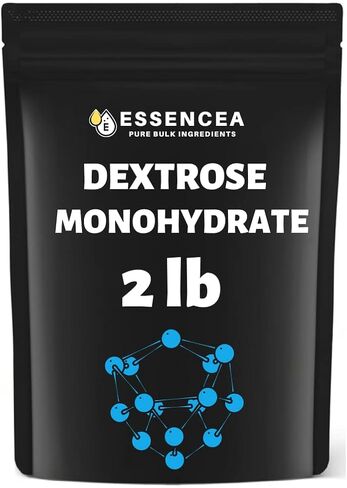 Essencea Dextrose Monohydrate 5lb Pure Bulk Ingredients | 100% Pure Dextrose Monohydrate Powder in Bulk | Gluten Free Non-GMO and Vegan… in Saudi Arabia
