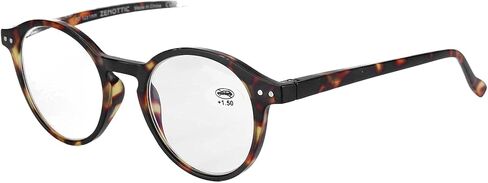 ZENOTTIC Reading Glasses Blue Light Blocking Round Glasses for Men Women Magnification 0.0 1.0 1.5 2.0 2.5 3.0 3.5 in Kuwait