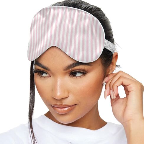 SMUG Satin Sleep Mask & Eye Mask | Travel Sleep Masks for Women & Men | Soft Sleeping Eye Mask to Nourish Skin & Reduce Dark Circles | Eye Sleep Mask Shades to Block Out Light | Animal in Saudi Arabia