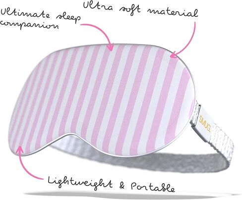 SMUG Satin Sleep Mask & Eye Mask | Travel Sleep Masks for Women & Men | Soft Sleeping Eye Mask to Nourish Skin & Reduce Dark Circles | Eye Sleep Mask Shades to Block Out Light | Animal in Saudi Arabia