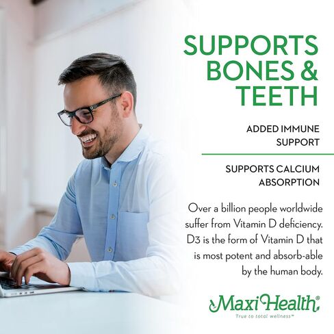Maxi Health D3 3000 (180 Count, Tablets) in Saudi Arabia