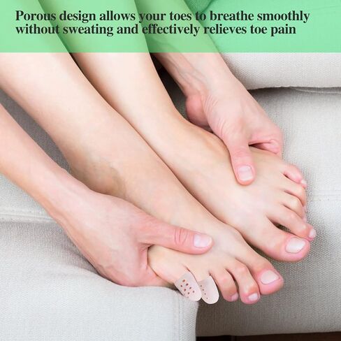 16 قطعة من واقيات أصابع القدم الصغيرة للرجال والنساء من السيليكون لأصابع القدم الخنصر، أغطية أصابع القدم الصغيرة تمنع مسامير القدم والبثور وكسر أصابع القدم، وتقلل من آلام القدم in Kuwait