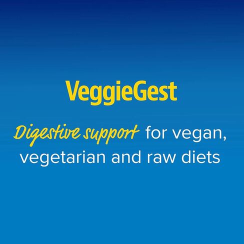 Enzymedica VeggieGest, Digestive Enzymes for Vegan, Vegetarian and Raw Diets, Prevents Gas and Bloating, 90 Capsules in Saudi Arabia
