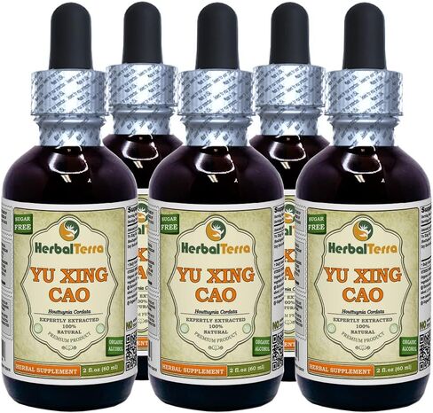Yu Xing Cao (Houttuynia Cordata) Tincture, Dried Herb Liquid Extract 2 oz in Saudi Arabia
