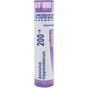Boiron Aesculus Hippocastanum 12C, 80 Pellets, Homeopathic Medicine for Hemorrhoids