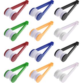 بلوسيل 12 قطعة نظارات شمسية صغيرة نظارات من الألياف الدقيقة فرشاة تنظيف فرشاة تنظيف 1Tool11 in Kuwait