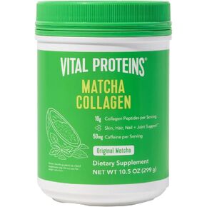 البروتينات الحيوية، مكمل مسحوق ماتشا كولاجين الببتيدات، إل-ثيانين والكافيين، مسحوق الشاي الأخضر ماتشا، 14 عبوة in Kuwait