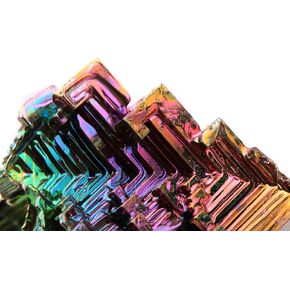 Rainbow Bismuth Crystal Stone Large Specimen for Collecting Decoration Wire Wrapping Wicca Reiki Energy Healing 99.99% USA Pure Mineral Element by Awesome Industries (Large 1.5-2") in Saudi Arabia