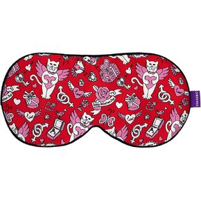 O’BESTER Natural Silk Sleep Mask, Comfortable and Super Soft Eye Mask with Adjustable Strap, Ultimate Sleeping Aid, Blindfold, Blocks Light (Black)