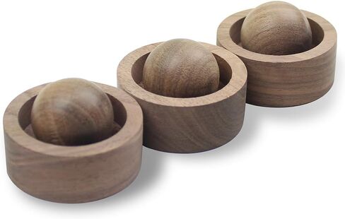 موزع روائح الزيوت العطرية من 3 قطع، موزع روائح علاجية خشبي للمنزل والمكتب والسيارة وخزانة الملابس وصالة اليوغا in Kuwait