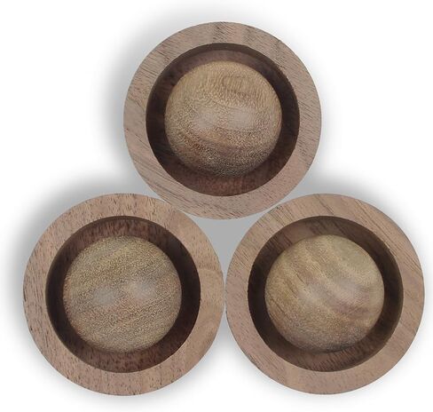 موزع روائح الزيوت العطرية من 3 قطع، موزع روائح علاجية خشبي للمنزل والمكتب والسيارة وخزانة الملابس وصالة اليوغا in Kuwait