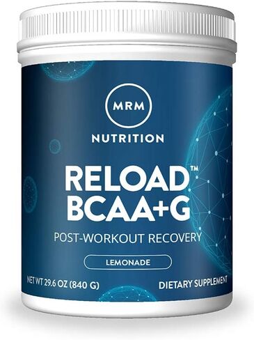 MRM BCAA+G RELOAD Post-Workout Recovery – Lemon, 840g - 60 Servings Per Container in Saudi Arabia