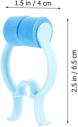 Stop Nosebleeds Epistaxis Clip 12pcs Nose Bleed Stopper Nasal Clip Treatment Nasal Nose Stopper Clip Plastic Foam Nose Clips for Emergency or Accident in Saudi Arabia