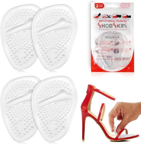 Metatarsal Pads for Women & Men - Ball of Foot Cushions for Pain Relief - Comfortable, Nonslip, Reusable, Light and Great for High Heels in Saudi Arabia